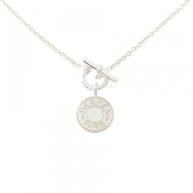 Hermès Amulette H Confetti Necklace from The Reluxe