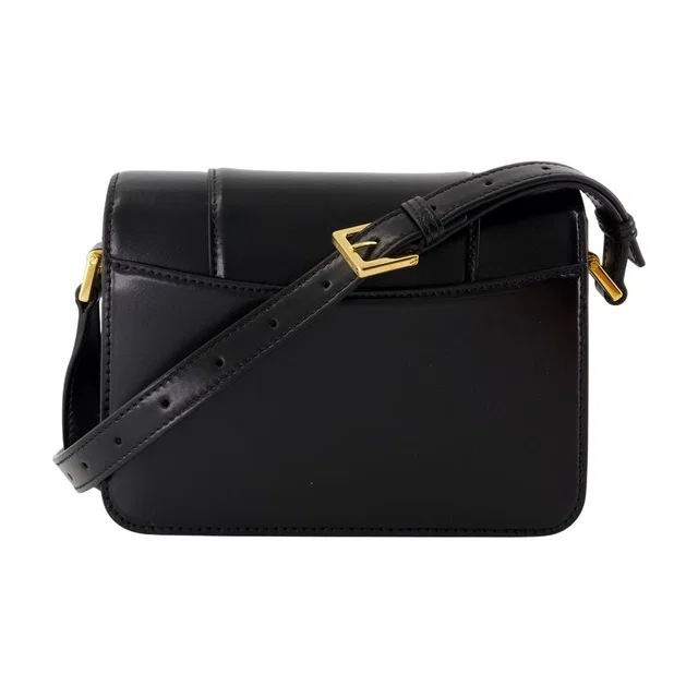 Balenciaga Hourglass Crossbody Bag — Black Calfskin in Black Calfskin from HEWI