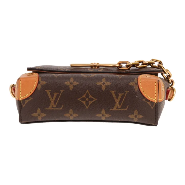 Louis Vuitton Steamer Bag shoulder bag in Monogram canvas and natural leather in Beige Coated canvas from Collector Square, photo 2 of 4
