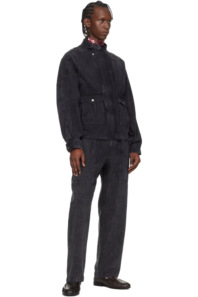 Isabel Marant Black Ilyan Jeans, photo 4 of 4 from SSENSE