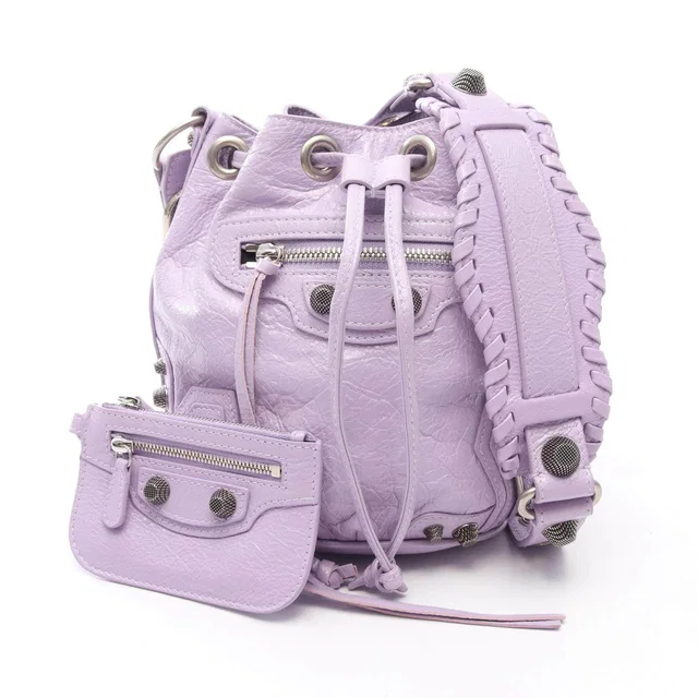 Balenciaga Le Cagole XS Leather Bucket Bag in Leather from LuxUness
