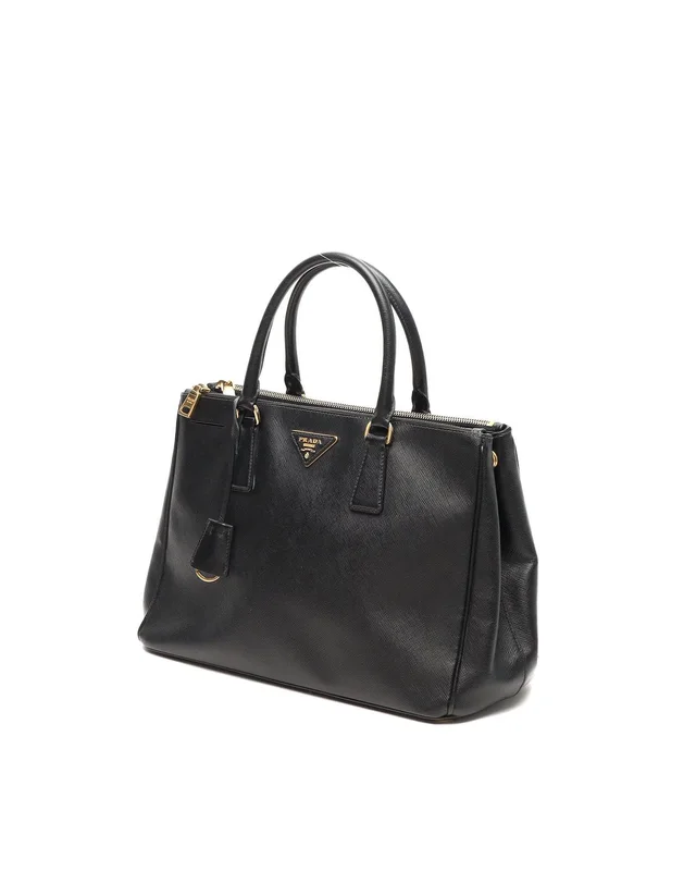Prada Medium Saffiano Lux Galleria Double Zip Bag in Saffiano leather from A Retro Tale, photo 2 of 7