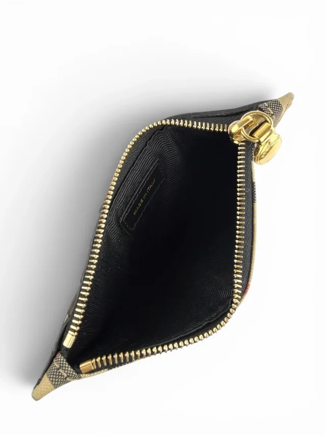 Burberry Check & Black Leather Cardholder in Black Leather from Season 2 Consign, photo 4 of 4