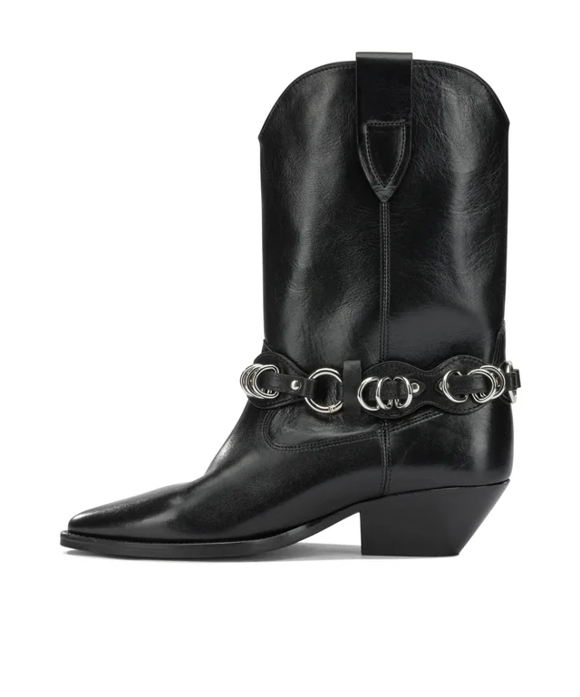 Isabel Marant Duerto Chain Cowboy Boots, photo 2 of 5 from SENSER