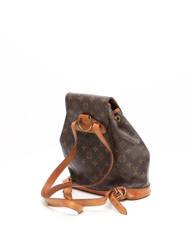 Louis Vuitton Monogram Montsouris MM Backpack in Coated canvas from A Retro Tale, photo 3 of 14