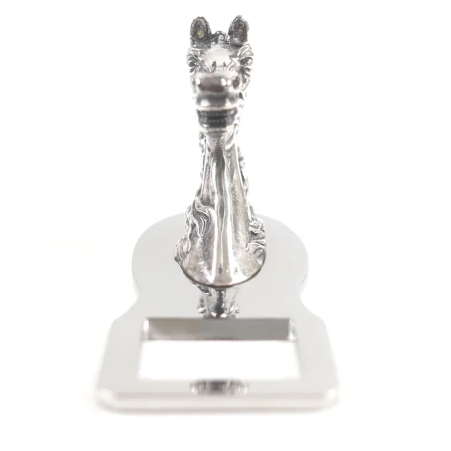 Hermès Shuval Horse Metal Bottle Opener in Silver from LuxUness, photo 6 of 11