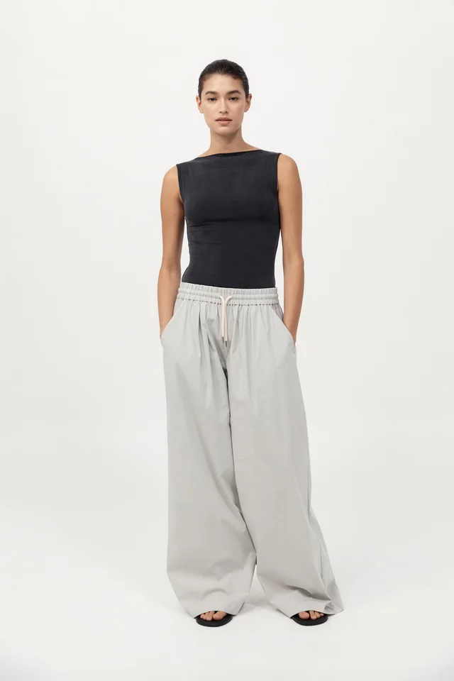 St Agni Everyday Drawstring Pants - Silver from St. Agni, photo 1 of 1