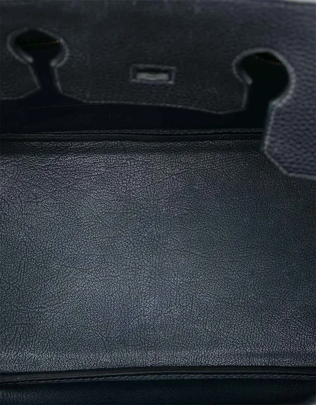 Hermès Birkin 35 Togo Bleu Marine in Blue Togo leather from SACLÀB, photo 5 of 6