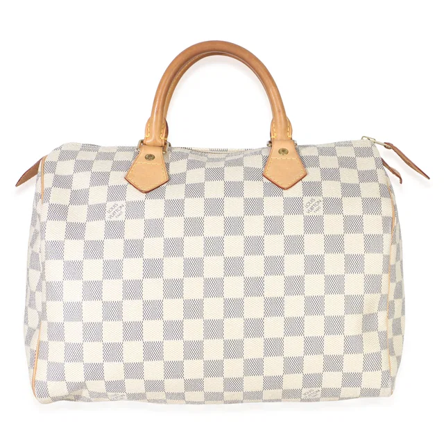 Louis Vuitton Damier Azur Canvas Speedy 30 in Canvas from myGemma