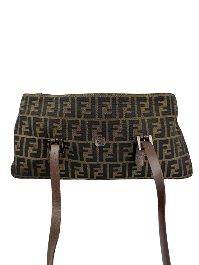 Fendi Vintage East West Zucca Shoulder Bag from Season 2 Consign, photo 1 of 1