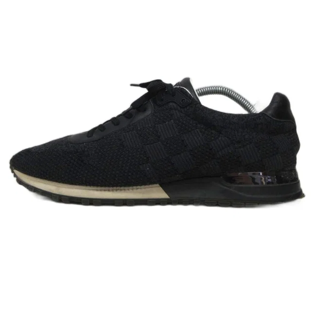 Louis Vuitton Run Away Line Damier Sneakers Black 10 in Black from The Reluxe