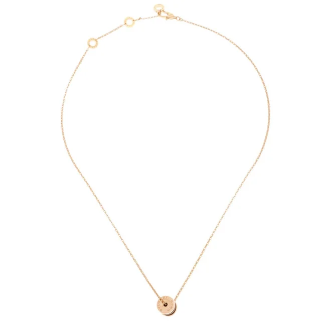 Bvlgari Element Necklace 18k Pink Gold in Pink from The Reluxe