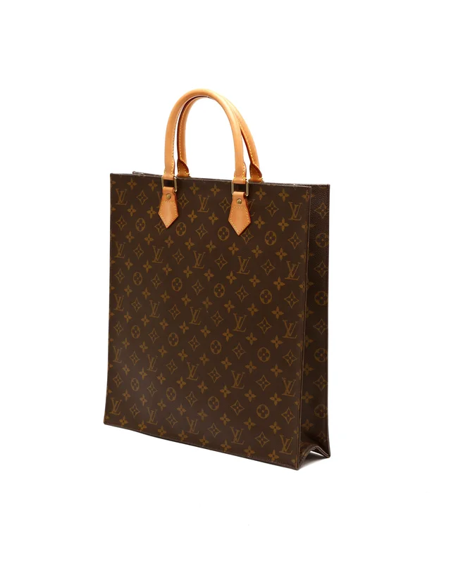 Louis Vuitton Monogram Sac Plat Tote Bag in Coated canvas from A Retro Tale, photo 2 of 9