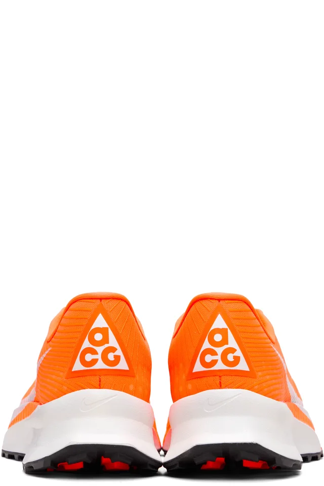 Orange Nike ACG Ultrafly Trail Sneakers, photo 2 of 5 from SSENSE