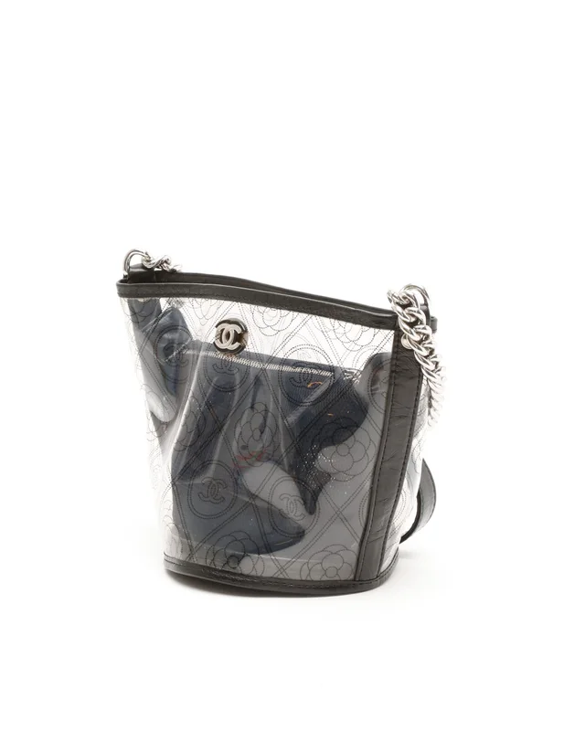 Chanel Naked Camellia Bucket Bag from A Retro Tale, photo 2 of 10