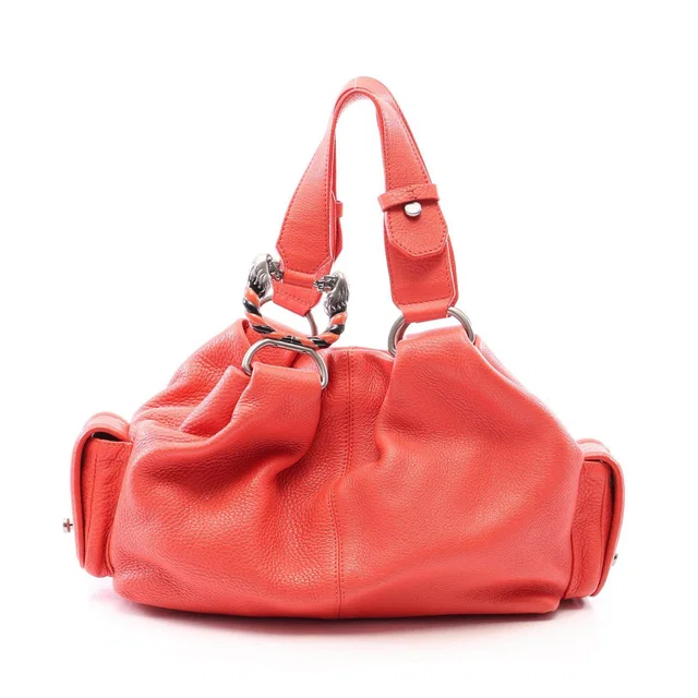 Bvlgari Leoni Leather Handbag in Leather from LuxUness