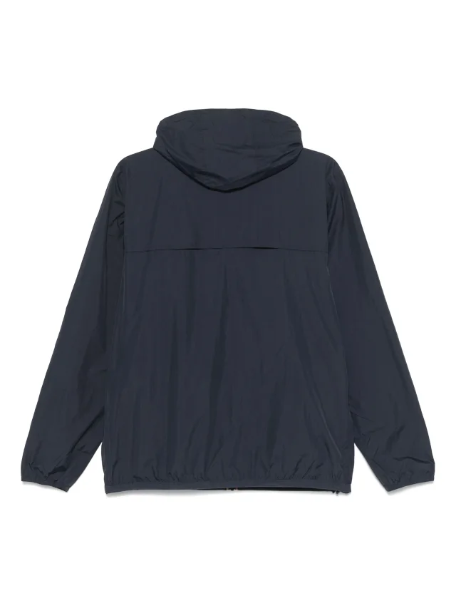 K-Way Le Vrai 4.0 Claude logo-patch hooded jacket, photo 2 of 2 from FARFETCH
