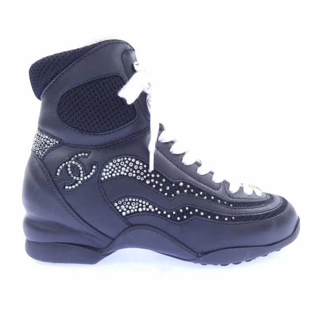 Chanel Sneakers Black in Black from The Reluxe