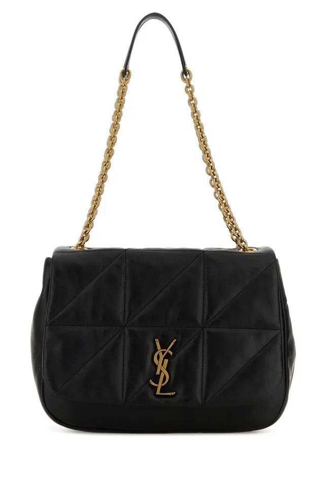 Saint Laurent Jamie 4.3 Shoulder Bag — Black in Black Lambskin from HEWI