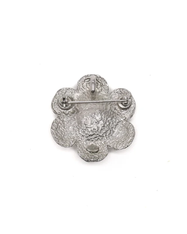 Chanel Camellia Rhinestone Brooch from A Retro Tale, photo 3 of 4
