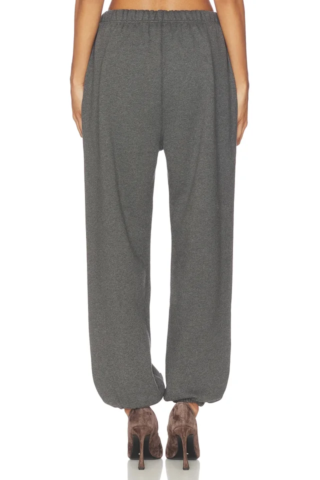 Fear of God ESSENTIALS Classic Sweatpant in Charcoal Heather, photo 4 of 6 from REVOLVE (Canada)