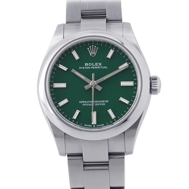 Rolex Oyster Perpetual 31 W31mm Stainless Steel Green Dial277200 in Green from GALLERY RARE