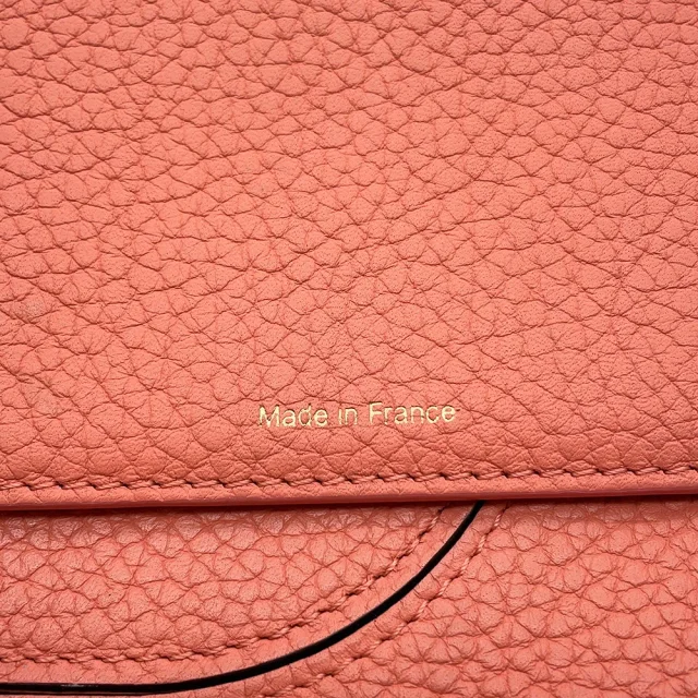 Delvaux Pantoy Handbag salmon pink Leather in Pink Leather from GALLERY RARE, photo 12 of 13