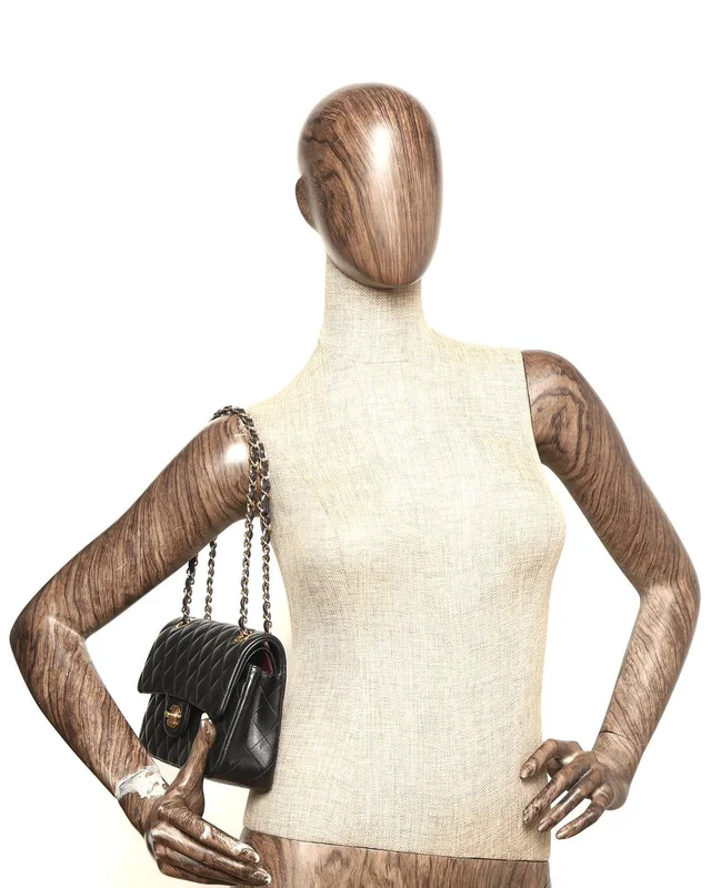 Chanel Classic Small Double Flap Bag in Woven leather from A Retro Tale, photo 10 of 10