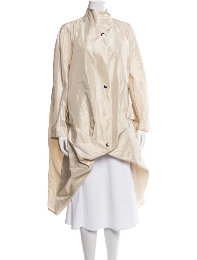 The Row 'Julie' Coat Silk Coat w/ Tags in Silk from The RealReal