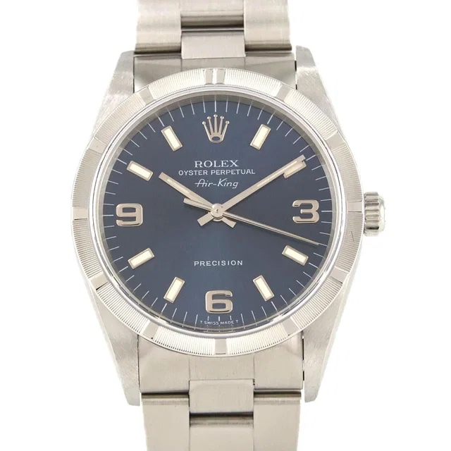Rolex Air King SS Automatic Number Watch from The Reluxe