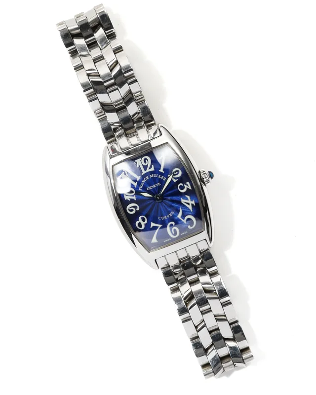 Franck Muller Cintrée Curvex 25mm Ref 1752QZ Full Set Watch from A Retro Tale