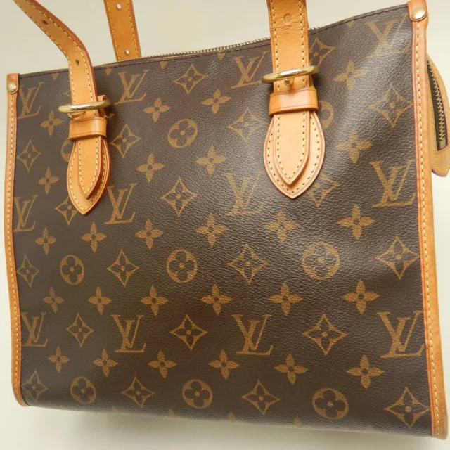 Louis Vuitton Popincourt Monogram Tote Bag in Brown Canvas from LuxUness, photo 5 of 19