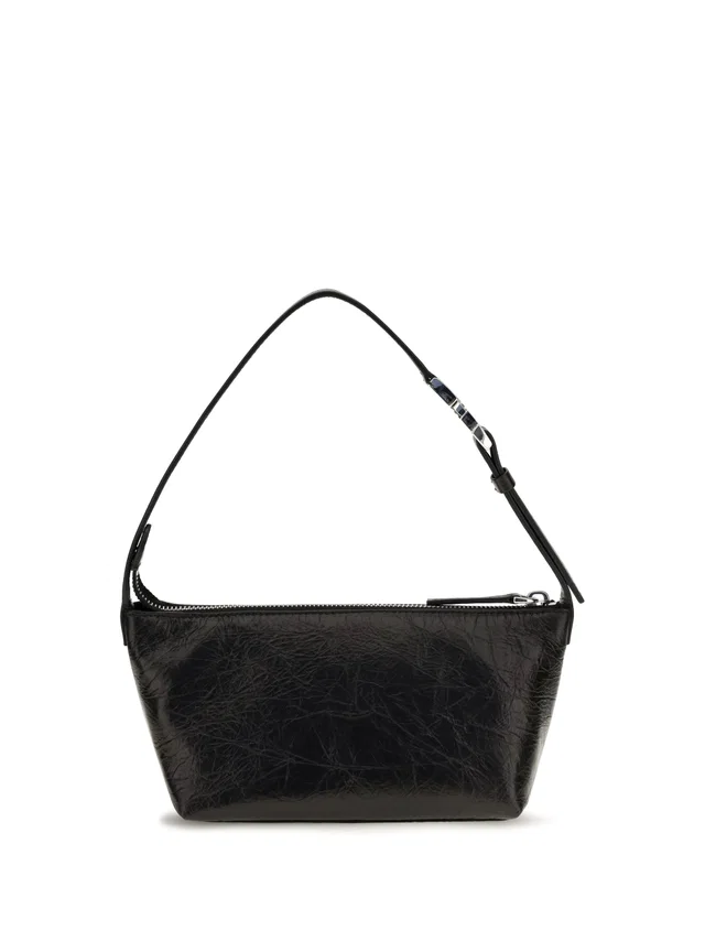 Fendi Vanity Shoulder Bag — Black Calf Leather Bos Taurus in Black Calfskin from HEWI
