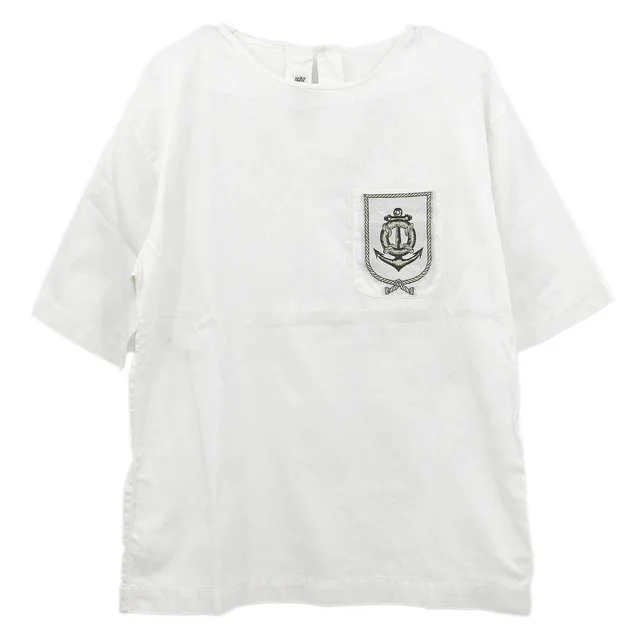 Celine T-shirt White in White from AMORE Vintage Tokyo