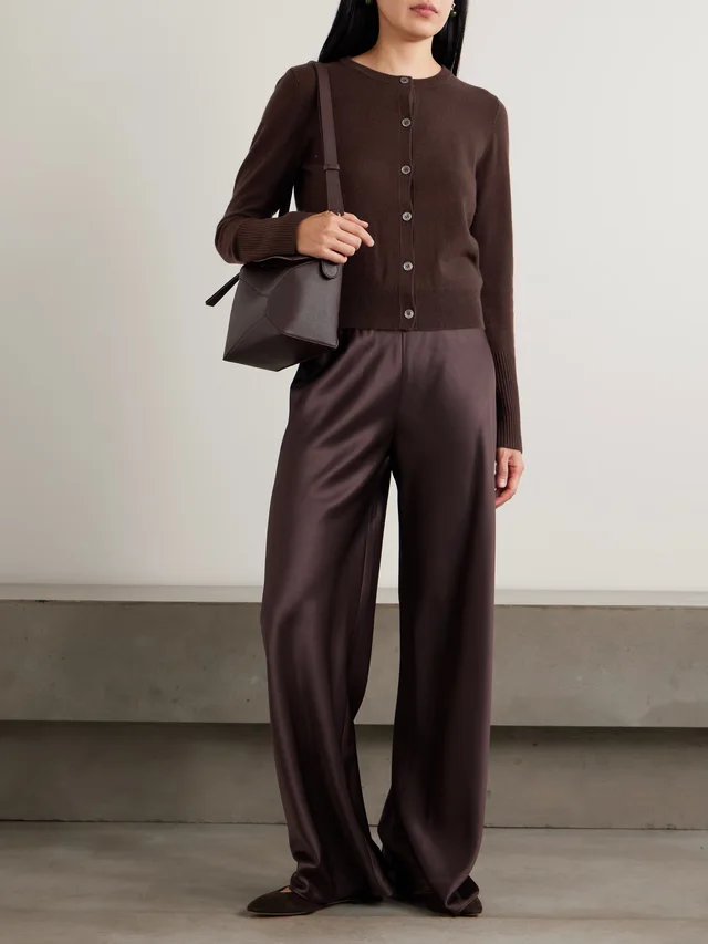 LA LIGNE Cashmere cardigan in Brown, photo 2 of 2 from NET-A-PORTER (Canada)