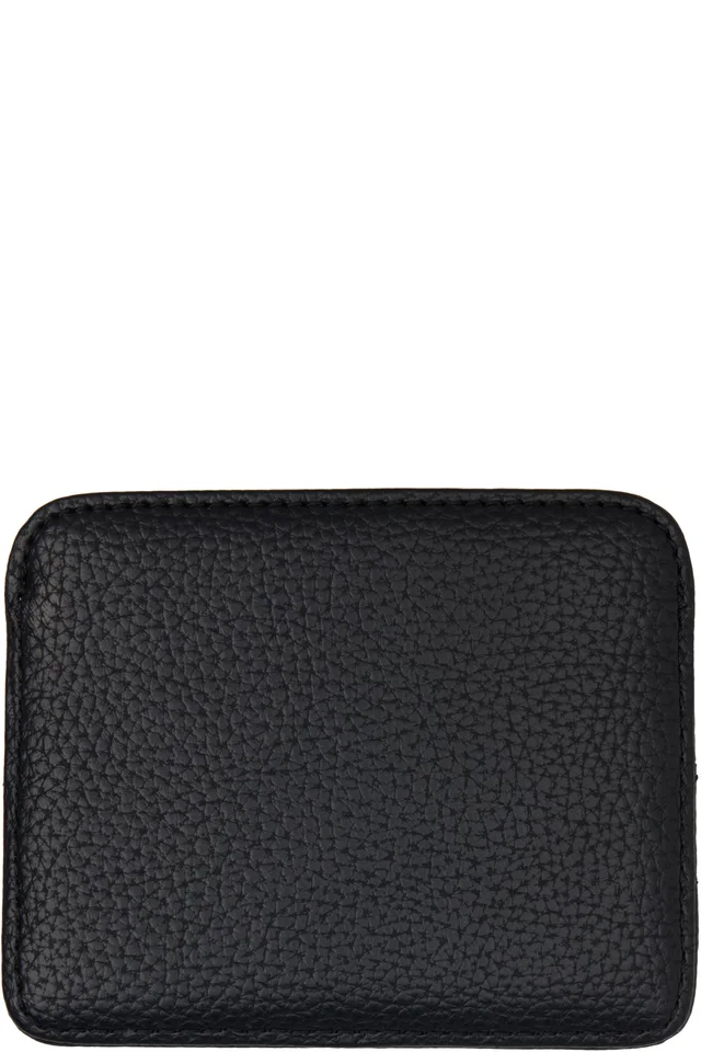 Vivienne Westwood Black Half Moon Card Holder, photo 2 of 2 from SSENSE