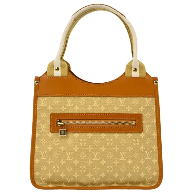 Louis Vuitton 2004 Beige Monogram Mini Sac Catherine Handbag M92328 in Beige Canvas from AMORE Vintage Tokyo
