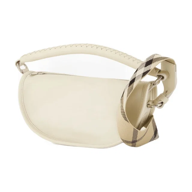 Burberry Shoulder Bag — White Calfskin in White Calfskin from HEWI