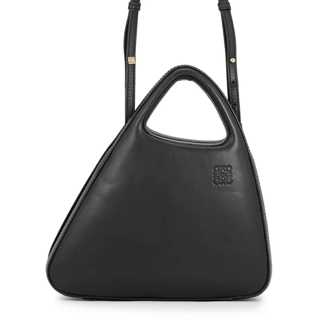Architect A Handbag, Soft Natural Calfskin, Loewe 2-Way Shoulder Bag, Black in black Calfskin from Grailed