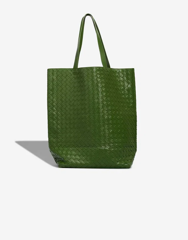 Bottega Veneta Hobo Maxi Lamb Dark Green in Green Lambskin from SACLÀB