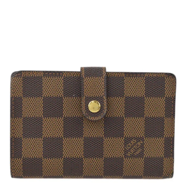Louis Vuitton 2007 Damier Portefeuille Viennois Wallet Purse N61674 in Canvas from AMORE Vintage Tokyo