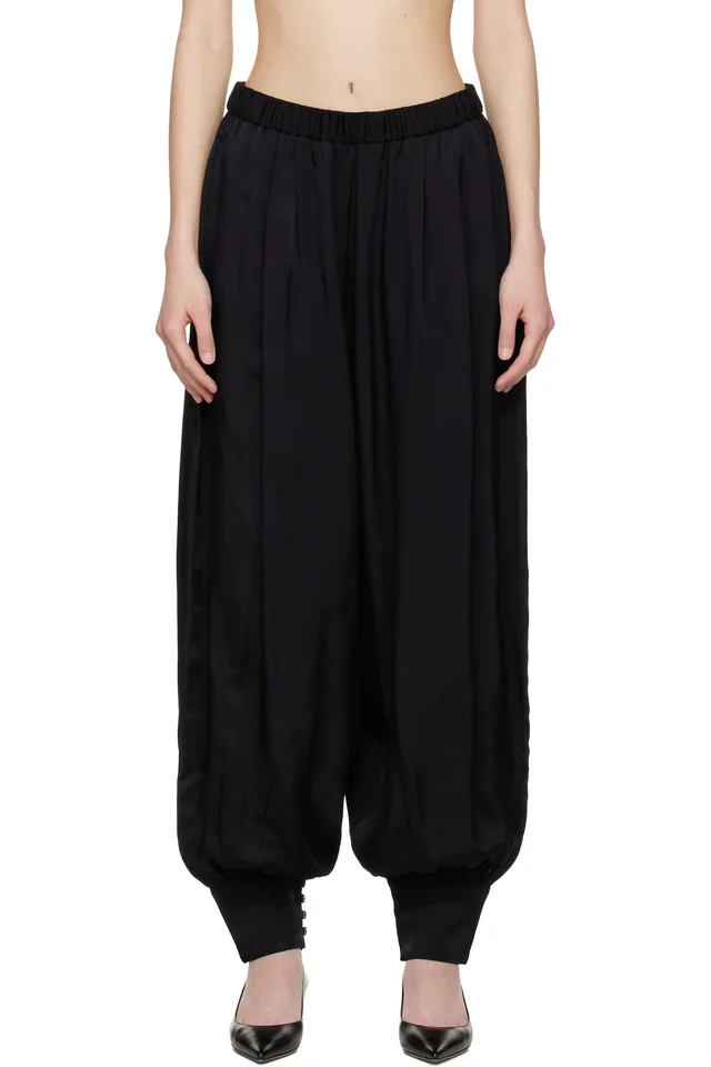 Cordera Black Sarouel Trousers, image 1 of 1 from SSENSE