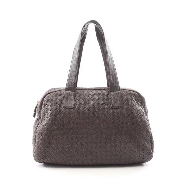 Bottega Veneta Intrecciato Leather Tote Bag in Woven leather from LuxUness
