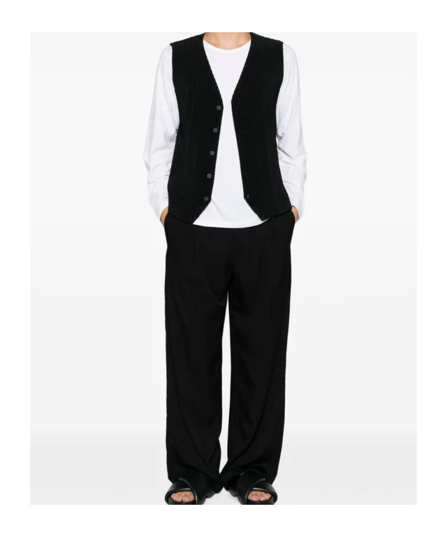 Homme Plissé Issey Miyake Pleated Vest, photo 2 of 5 from SENSER