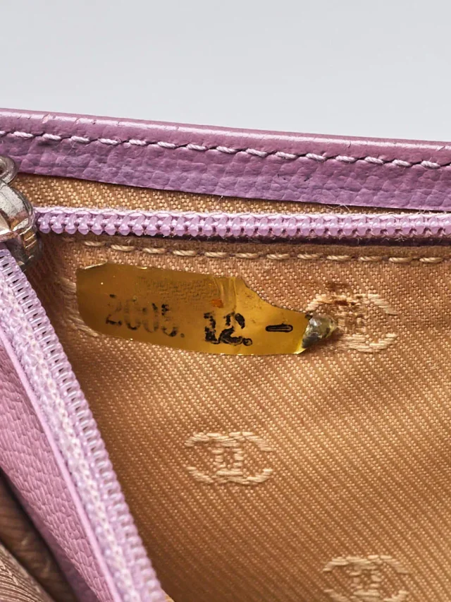 Chanel Light Purple Caviar Leather L Yen Wallet in Purple Caviar leather from Yoogis, photo 7 of 8