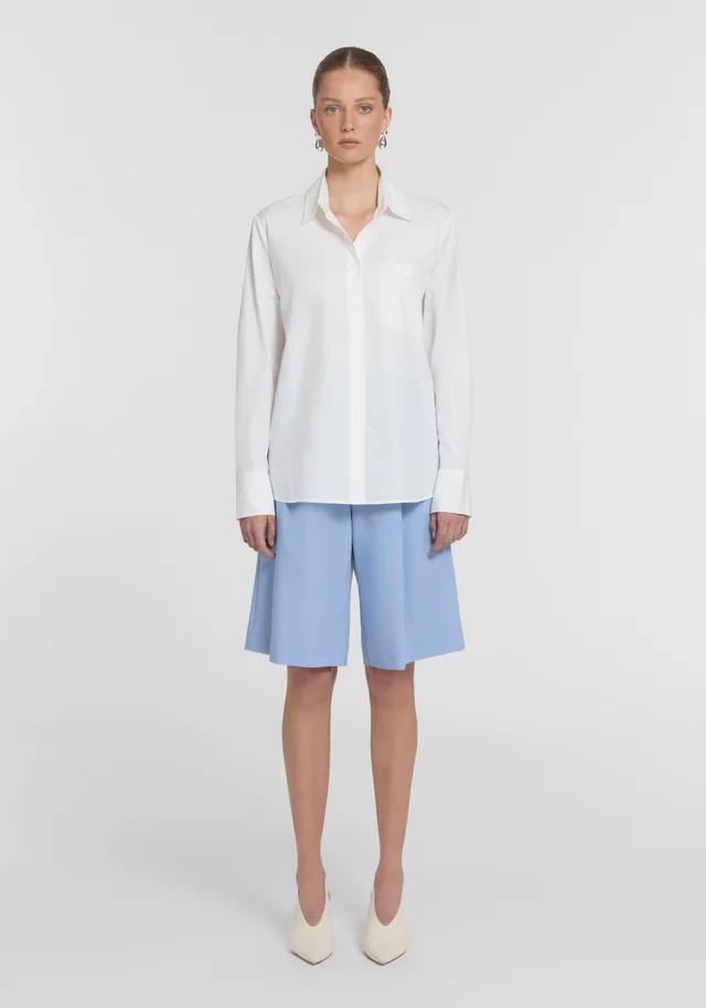 VIKTORIA & WOODS Divinity Shirt in White from Viktoria & Woods, photo 1 of 1