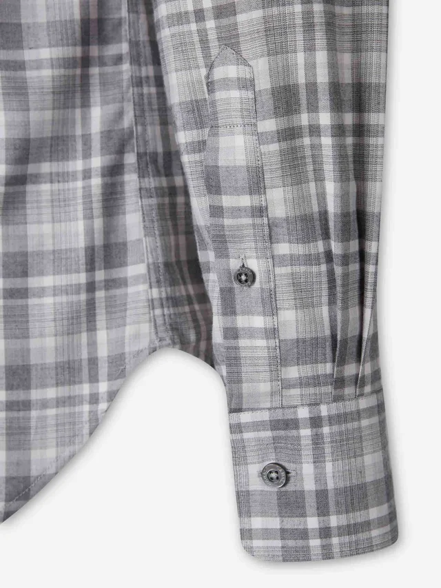 Canali Long Sleeved Plaid Shirt, photo 4 of 4 from SENSER