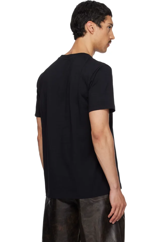 Off-White Black Small Arrow Slim T-shirt, photo 3 of 4 from SSENSE