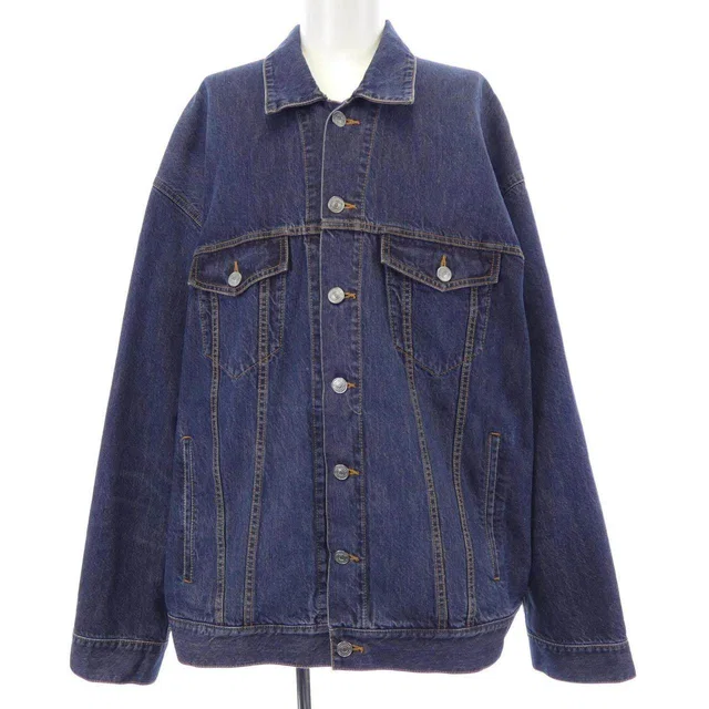 Balenciaga GARDE-ROBE Denim Jacket in Denim from LuxUness