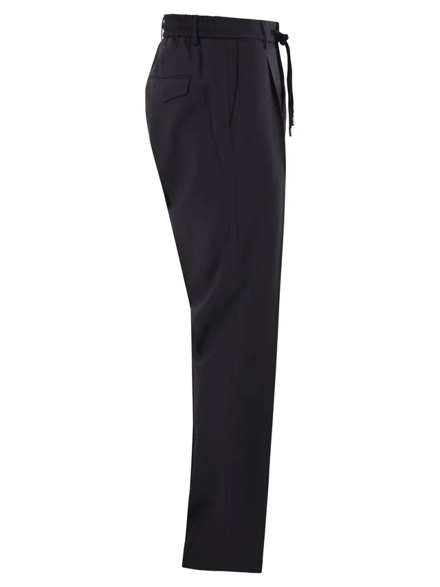 Peserico Drawstring casual trousers, photo 2 of 4 from SENSER